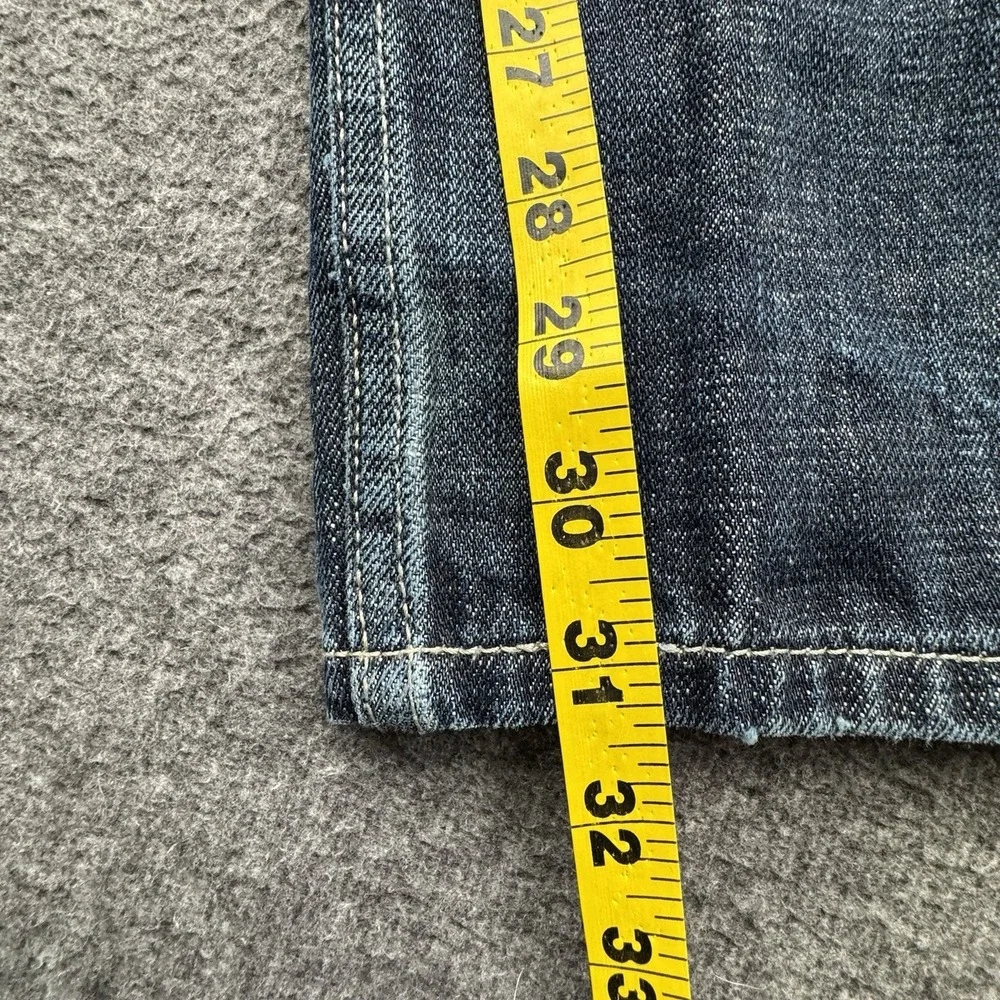 Levi's 501XX Jeans Mens Sz 36x34 Fit 36x31 Button Fly Straight Distressed